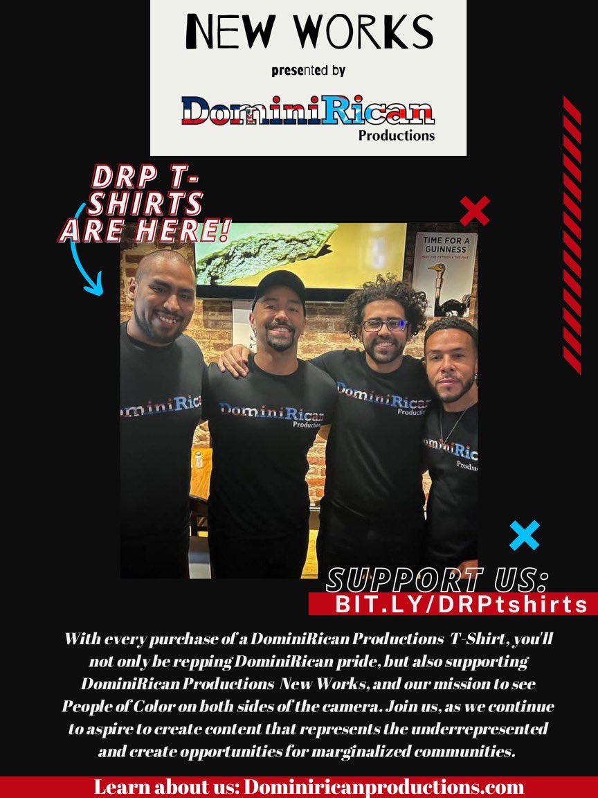 GET YOUR DRP MERCH NOW!

You asked for it and they are finally here!!!!! 
Order your DRP T-shirts today! 

Click #LinkInBio to purchase! 

#DRP #DominiRicanProd #DominiRicanProductions #DRPNewWorks