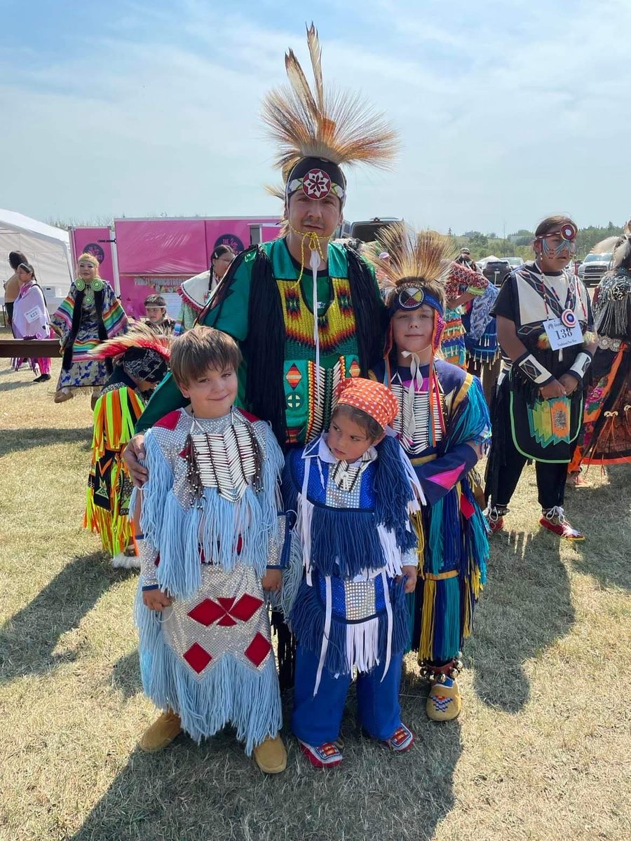 We’re just days away from Bissell's #NIPD #yegevent. Performers: Grass Dancers, Michael Pearson and his three sons, Torrin, Owen and Seth (shown in the photo), Golden Ladies Traditional Dancer Wendy Ryan, Theodore Waskalot on flute and more. Details: bit.ly/42EwGmd