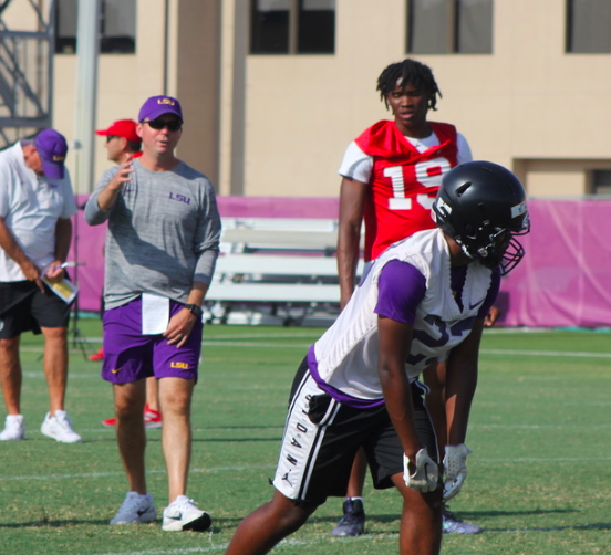 Shea Dixon on Twitter "LSU QBs coach Joe Sloan working with 5star QB