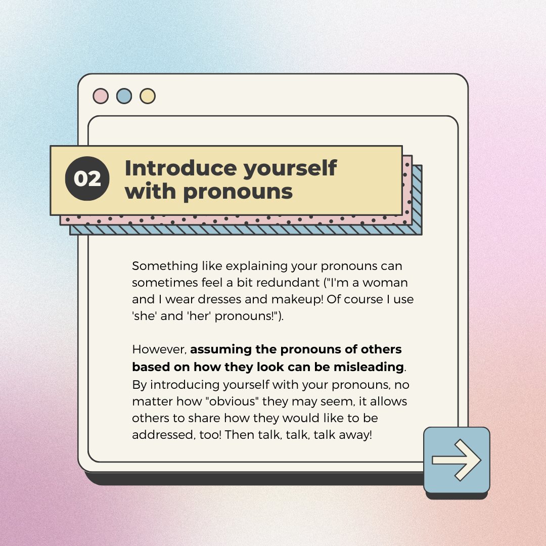 KimConnectsKC's tweet photo. #2 - introduce yourself with pronouns https://t.co/6qxEz5v982