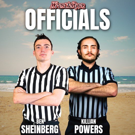 WrestleRaveHTX's tweet photo. 🦓 YOUR OFFICIALS🦓 

Senior Referee is Ben Sheinberg has experience with Impact Wrestling, Pro Wrestling NOAH, GCW &amp; WOW!

Official Killian Powers has reffed some of WrestleRave’s and Houston’s best classics

See y’all tomorrow at #TikiMania!

Tix: https://t.co/AgrG74lYG5 https://t.co/1yh3UA5TKU