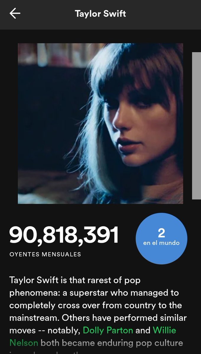 koscomet's tweet photo. @Dvxogo_ @Indie5051 ningún álbum del Kanye vendio más que los álbumes de Taylor 😂+ Kanye jamás tendrá 10 canciónes en el billboard + el viejo del Kanye jamás volverá a ser relevante 💋 https://t.co/wr23Griuem