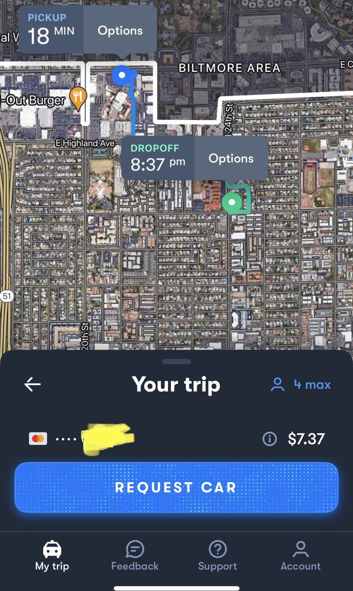 ryanmjohnson's tweet photo. Remember when we thought Lyft and Uber were demand constrained, but they were actually supply constrained?

Now that the word is out about how good Waymos are in Phoenix, we are already there with AVs. https://t.co/V3WLQJnEB9