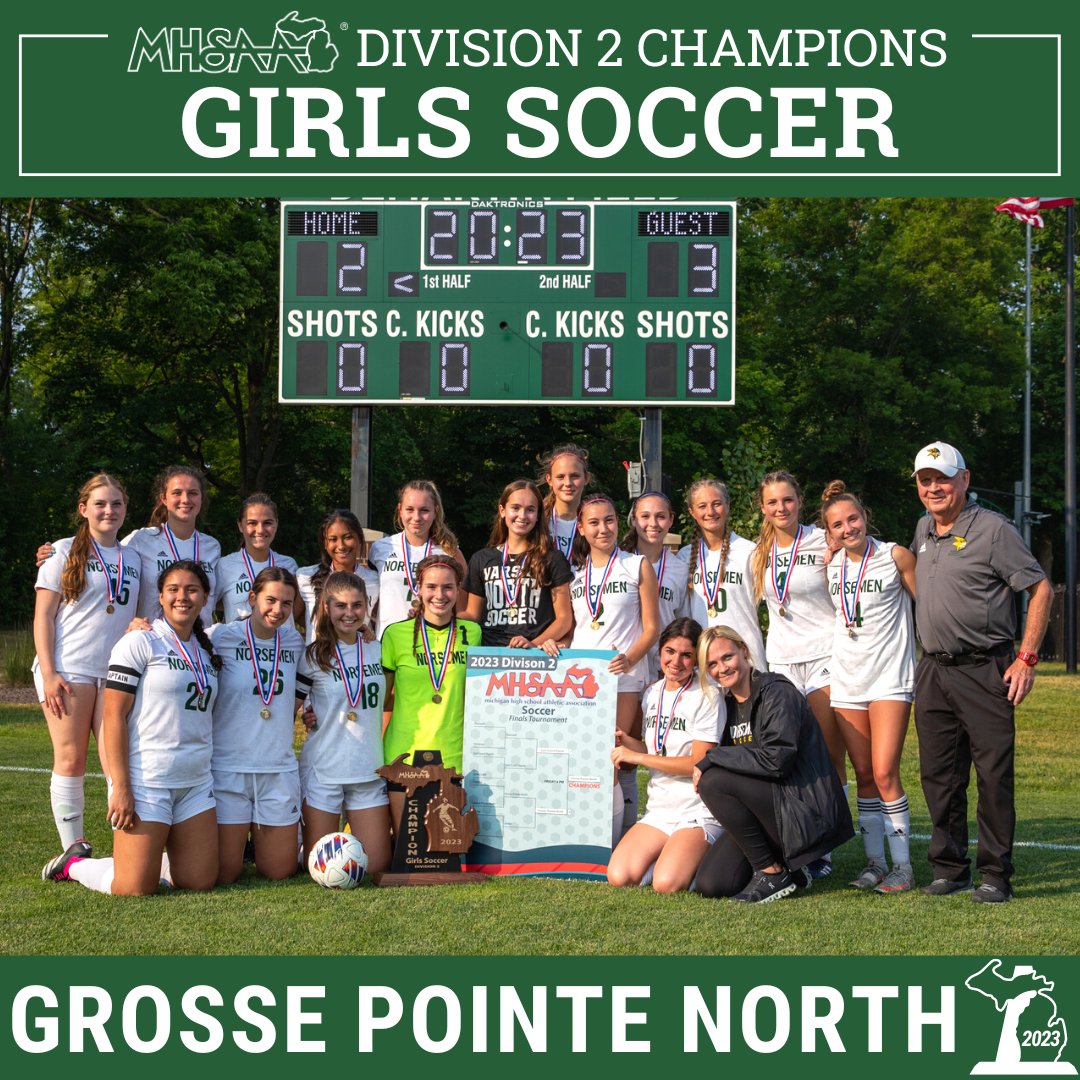 ⚽ D2 GIRLS SOCCER FINALS: GPN Gives Extraordinary Ending to Unimaginable Run with 1st Finals Title!🏆⁣ ➡️ ow.ly/q8km50OQYwI 👀 @TheNorsemenTide @GPNABC #congratulations #finals #soccer #champion #gpn #norsemen #MHSAA