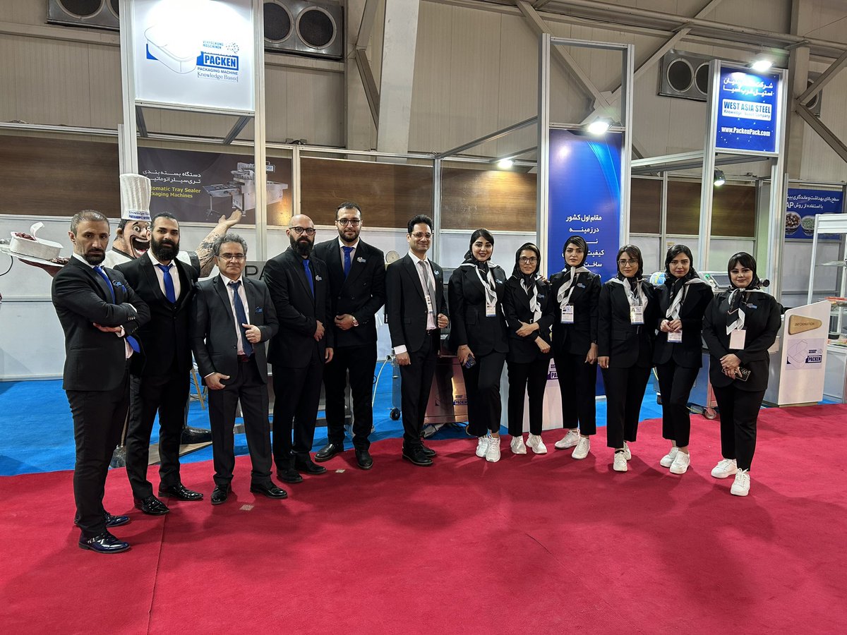 packenpack's tweet photo. Agro food Exhebition
Iran
2023
#west_asia_steel
#PackenPack
#PACKAGING
#packaging_machine
#Agrofood_2023
#Iran
#Tehran https://t.co/fpsrEOixXF