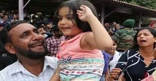 KAIRA was just three in 2019 when she bid farewell to her father.
 
... it was the end of the battle for KETAN and the beginning of the battle for KAIRA...

Homage to
MAJOR KETAN SHARMA
19 RR 57 ENGINEERS 
on his #BalidanDiwas today.
#FreedomisnotFree Kaira paid #CostofWar.