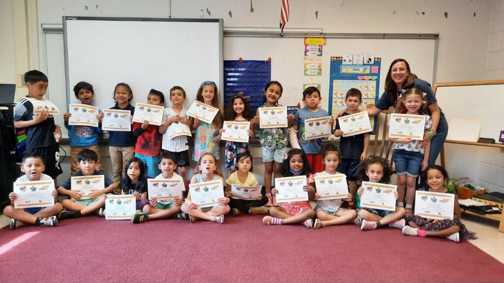 So proud of these Kindergarteners! Now… First Graders! #FHHighlights