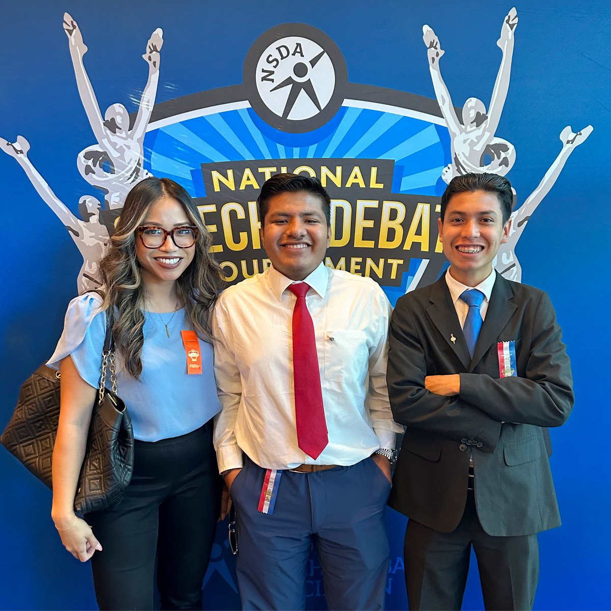 Gotta show some love to my 2 Centurions Gael & Angel who are representing my alma mater at the national #speechanddebate tournament 🙌🏼 YOU make our community & CHS so proud 🔥 Good luck in the fall at Davis & UCLA 🙏#whosehouse @santaanausd #proudtobeSAUSD #homegrown