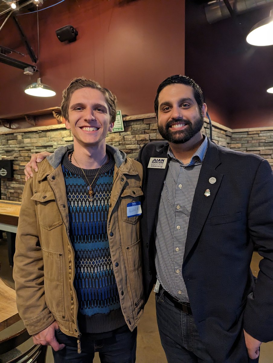 I had a great time at @Marcano4Aurora's kickoff event! It was such a great turn out for such an excellent candidate. I'm excited for Aurora's future.