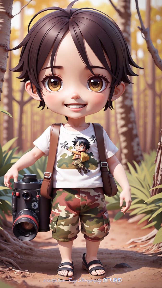 fangwei2007's tweet image. Q版人物：风光摄影师

所有图片由Stable Diffusin生成。

#AIArtwork #stablediffusin #chibiart