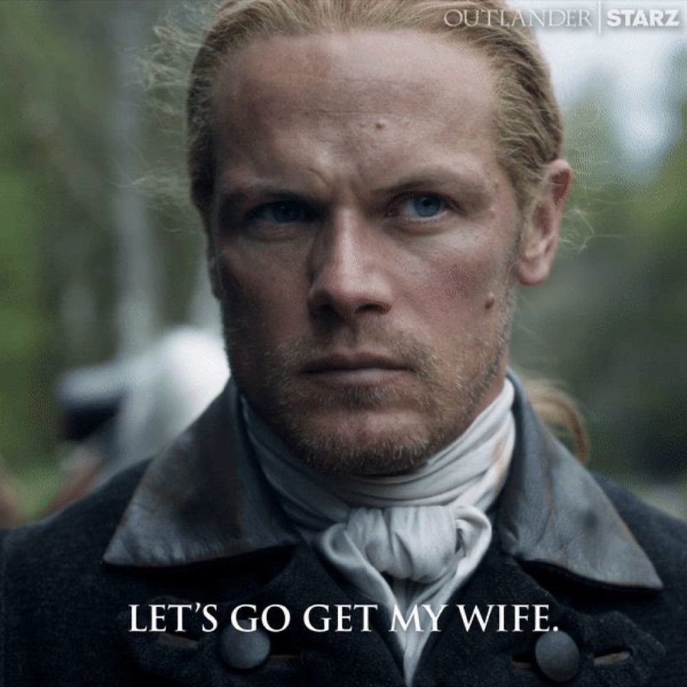 JAMMF time. #outlander