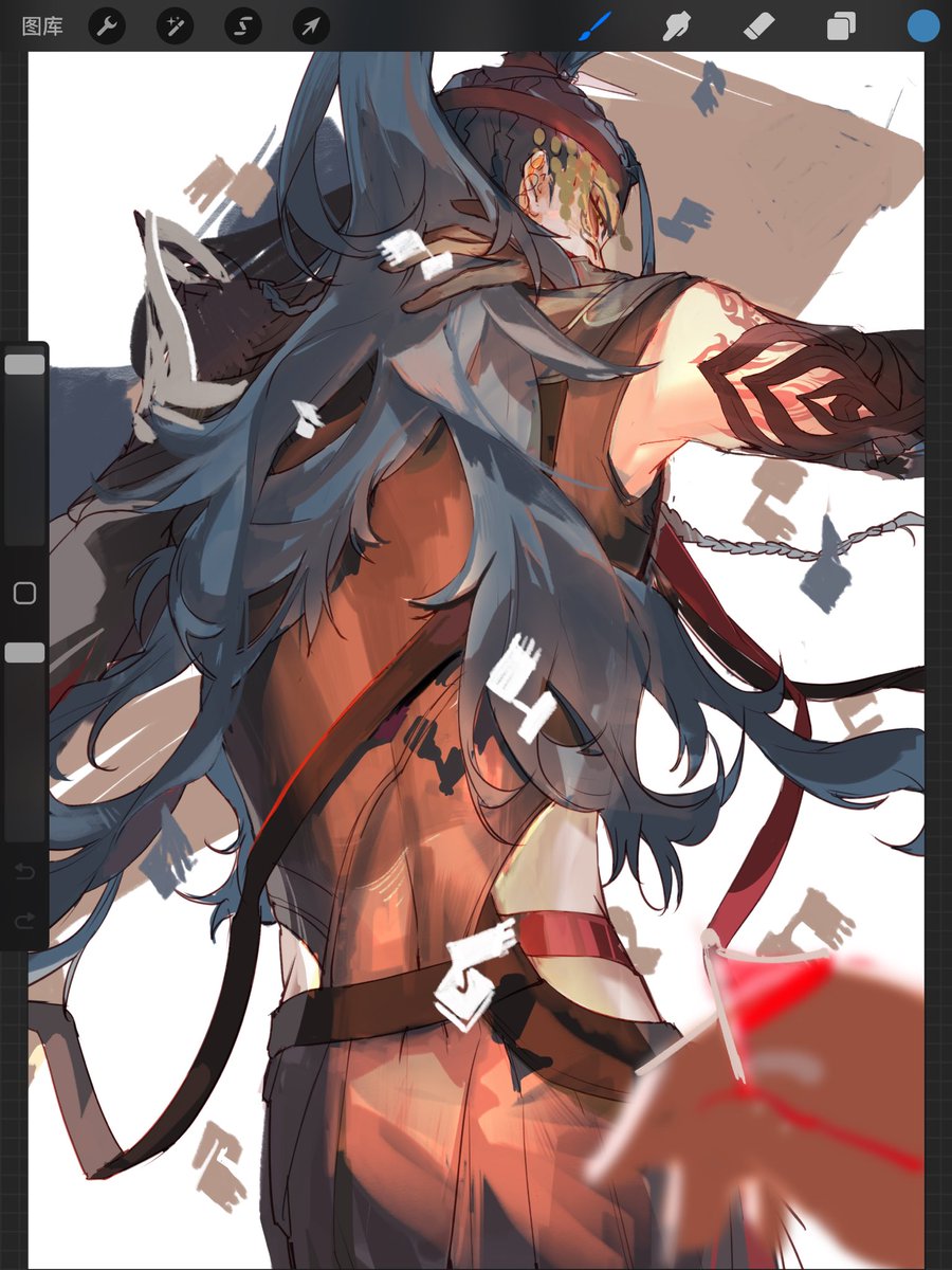 我桌上的小旗子就是这么用的（ #代號鳶 #代号鸢 #代号鸢张辽