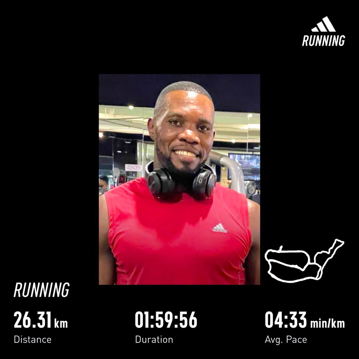 Keep going, and don't worry about your speed. You're making progress, even if it doesn't seem like it.
Forward is forward, no matter how slow.
#RunningWithSoleAC
#runningwithtumisole
#runwitharthurk
#nikerunning
#adidasruntastic
#runaddicted
#halfmarathon
#IPaintedMyRun…