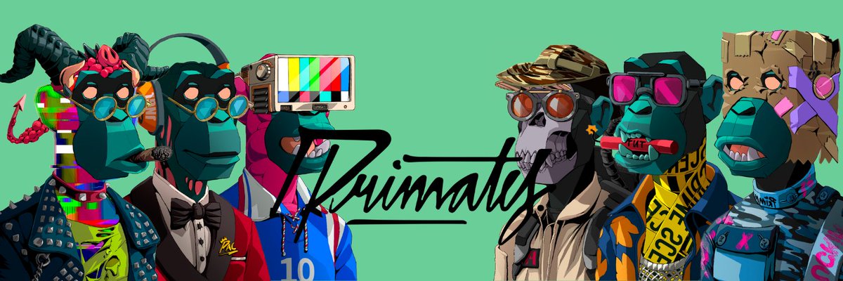 CryptoCh4r13s's tweet photo. Due to #primateslab latest dope trait drops, I need to update my banner again! It is so hard to cope up! Lab is dropping them crazy!

@Primatesnft @PriTVDAO @PACmates https://t.co/aqWPBwXBAv