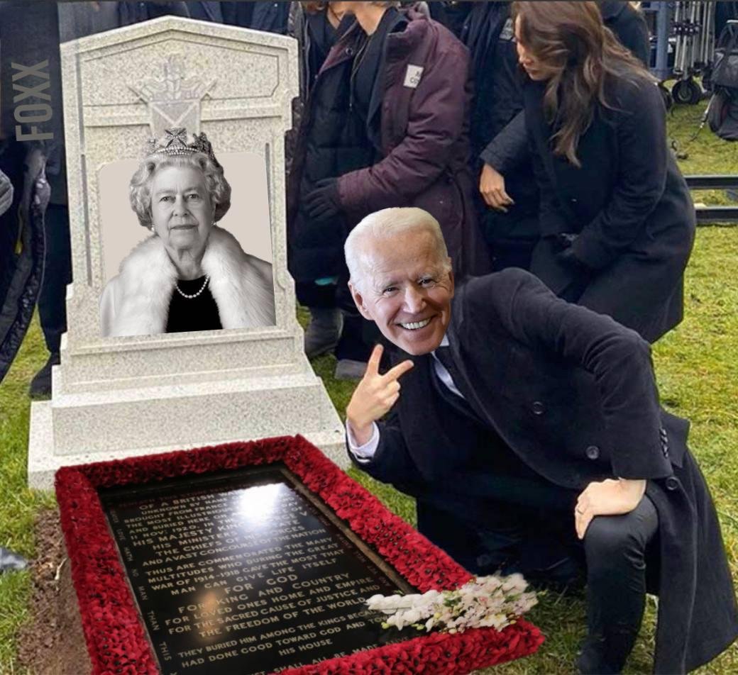 jimsarge3's tweet photo. "God Save the Queen, Man"-- Joe Biden, Hartford, Connecticut June 2023. https://t.co/XKYTsx0AOO
