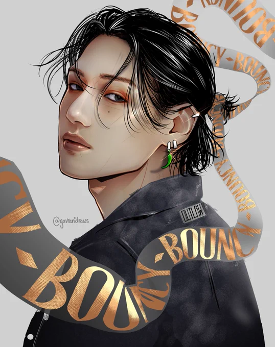ribbon  #WOOYOUNG #OUTLAW #우영 #에이티즈 #ATEEZ #ATEEZfanart  #BOUNCY