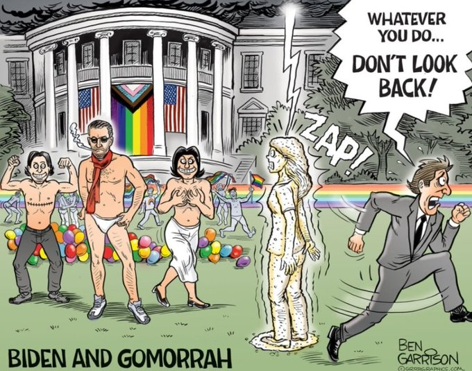 jimsarge3's tweet photo. Biden and Gomorrah https://t.co/0Wl8xpoLxz