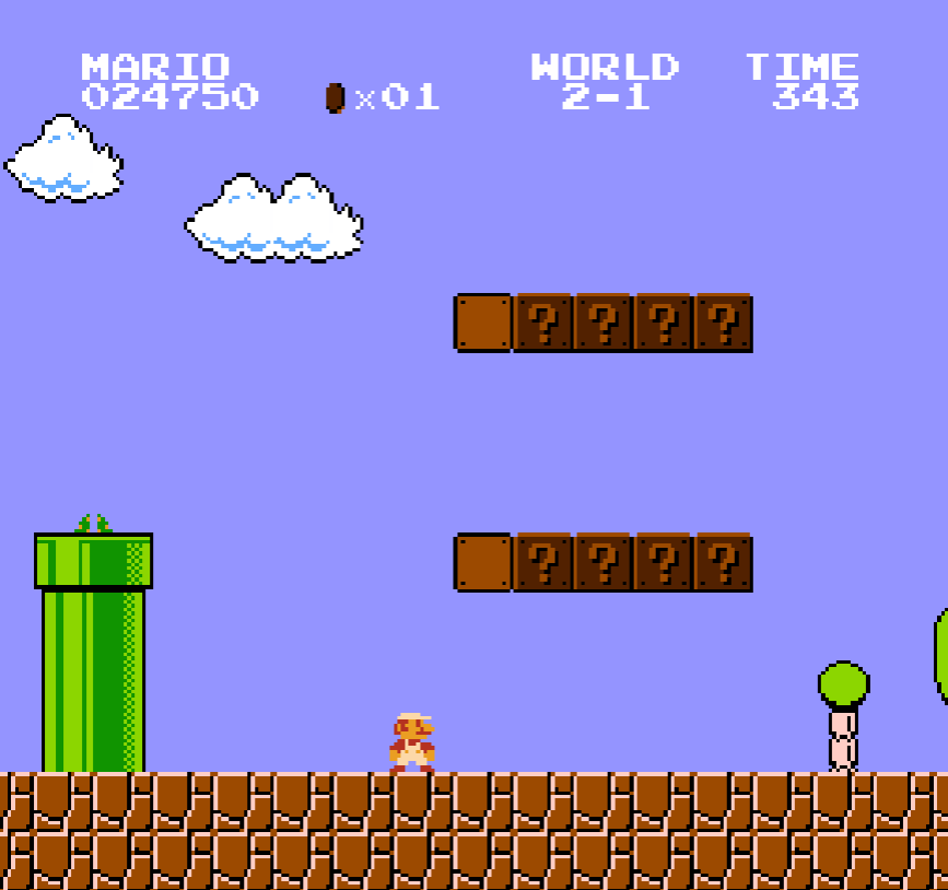 LuigiBrownCT's tweet photo. we got the cloud section and we got small fire mario glitch!

#turbowarp #smb #smbdx https://t.co/MzV5j5JoQb