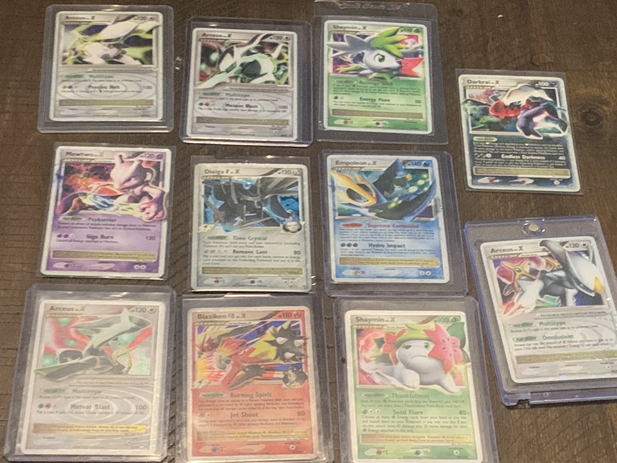 @Pharaoh_Andrade My last big Pokémon mail sesh. Saving up to go in on some more specfic cards later on this year. 2006-2009 era cards are my personal favs