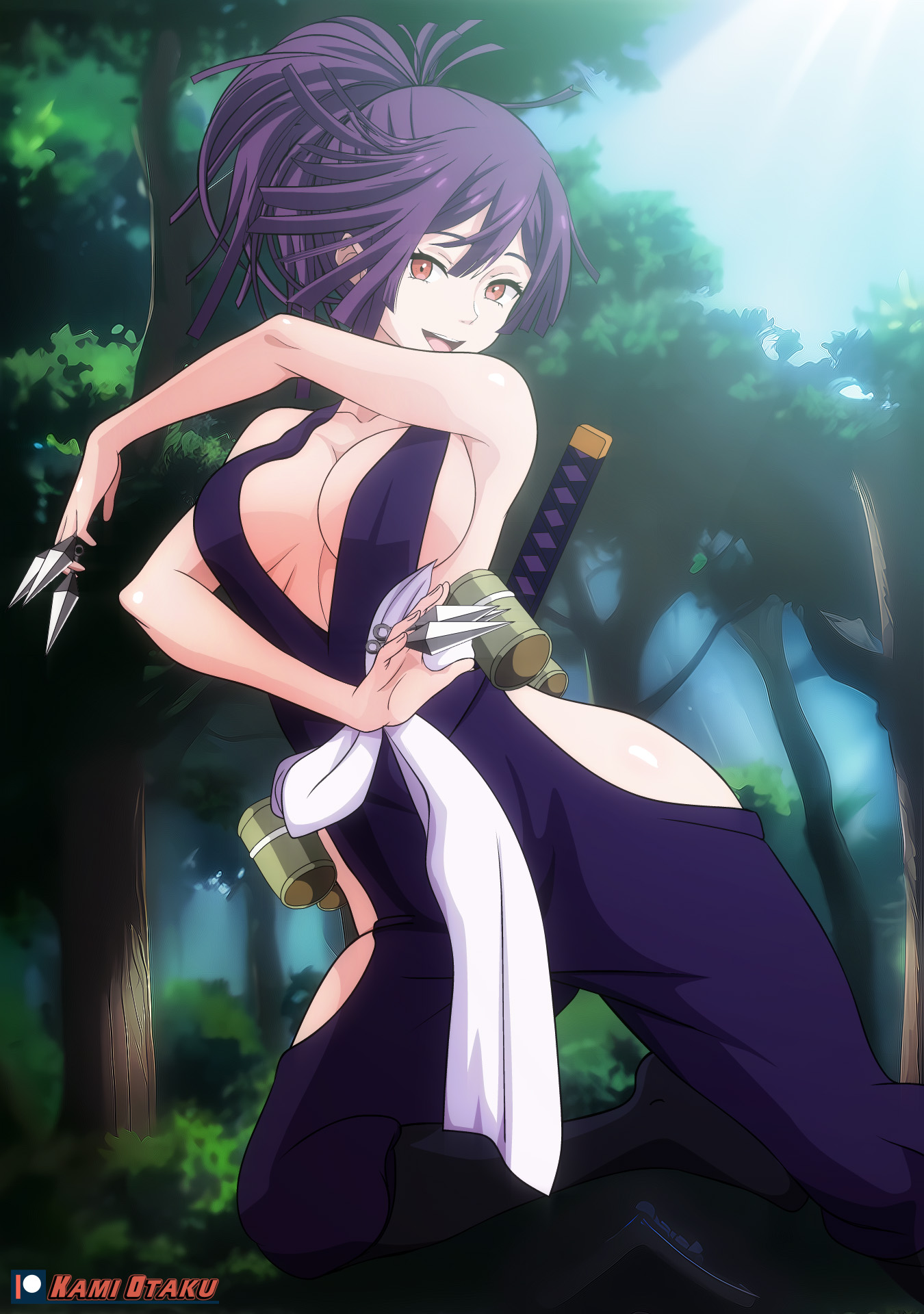 TW Pornstars - 1 pic. Kami Otaku. Twitter. Yuzuriha | Jigokuraku