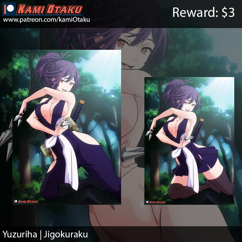 TW Pornstars - 3 pic. Kami Otaku. Twitter. Yuzuriha | Jigokuraku