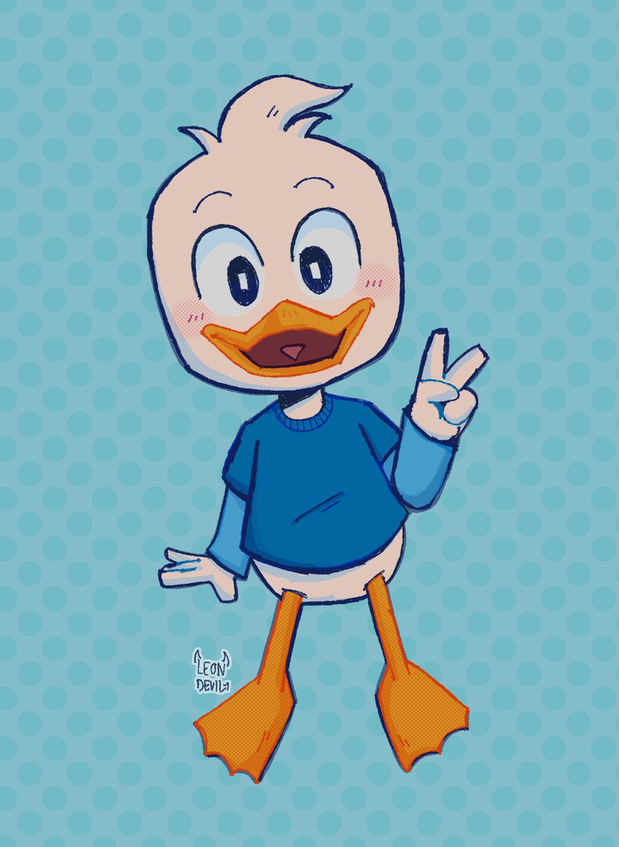 did this little dewey for a friend ^w^ 

#ducktales2017 #ducktales