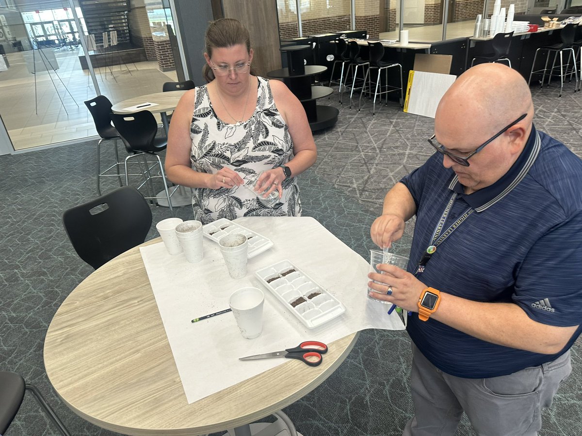 StacieQuarles's tweet image. Our elementary science teachers had a wonderful day of learning today with Pat Brown. They discovered the research behind Explore before Explain sense making lessons and model lessons as students. They concluded the day by creating a lesson.#ExploreBeforeExplain@BrownPatrick8