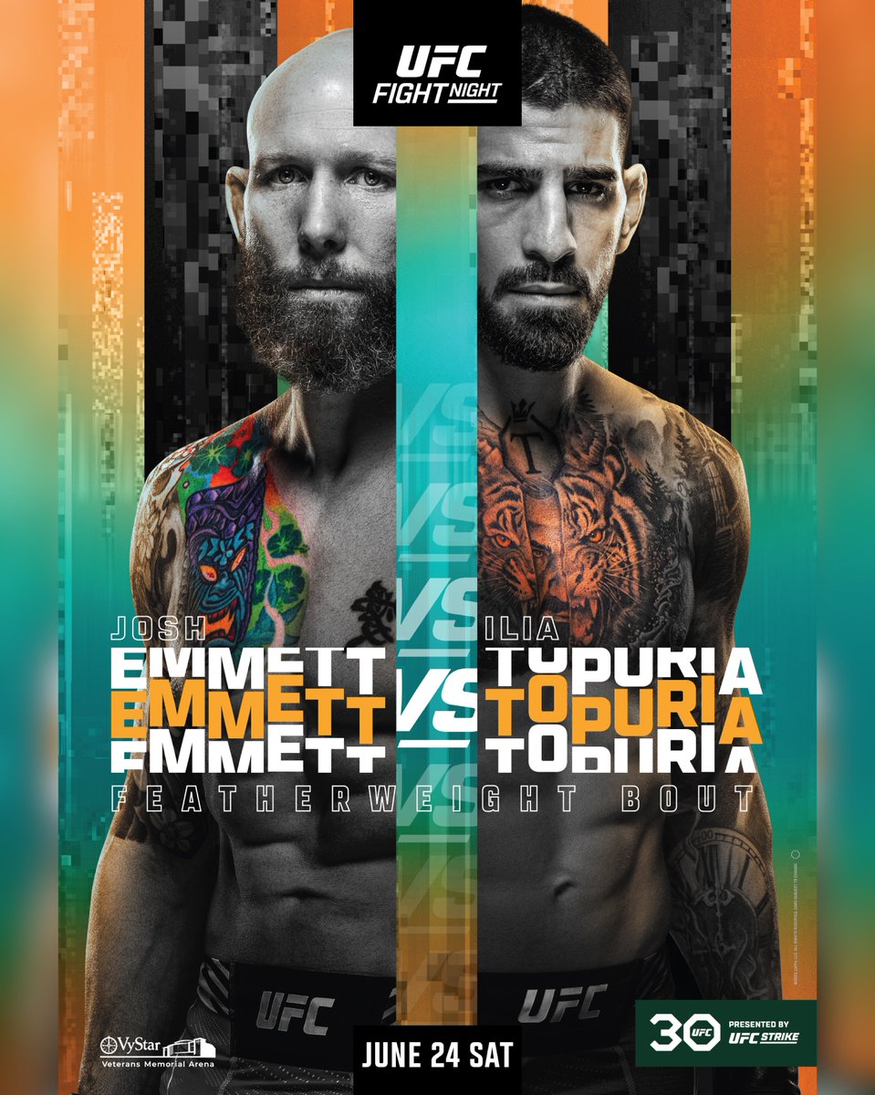 ufc's tweet photo. We just. Don't. STOP. 

👊 #UFCJacksonville happens this Saturday! https://t.co/vbOv0lLXwu