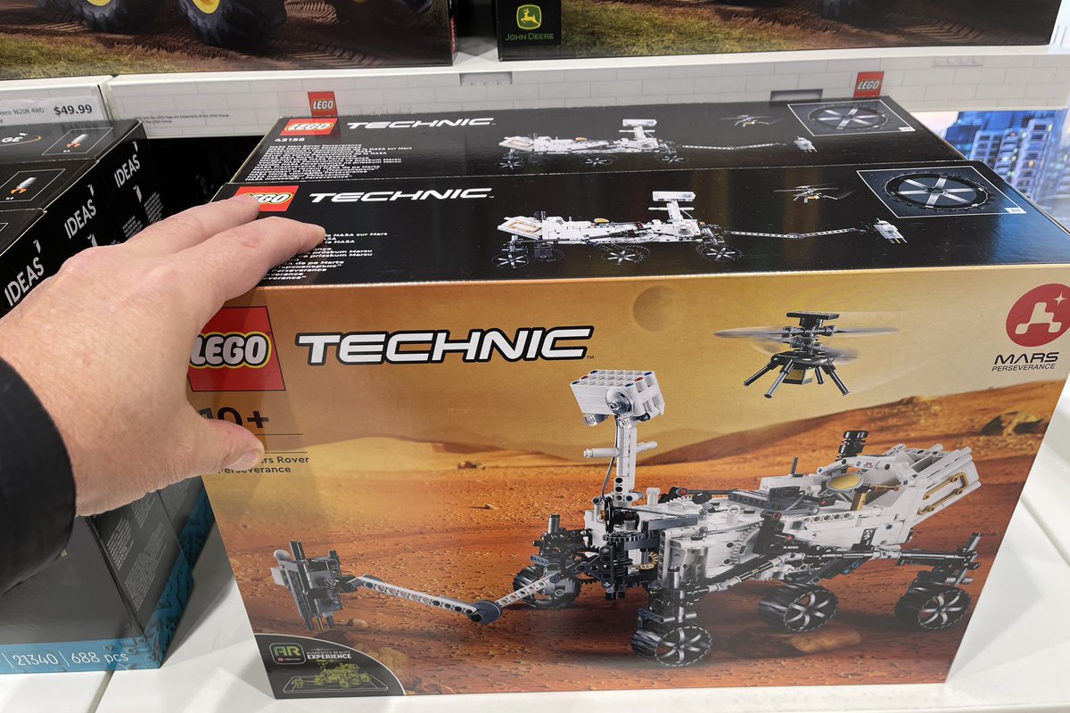 Weekend Project 🧱
#LEGO Technic #NASA Mars #PerseveranceRover