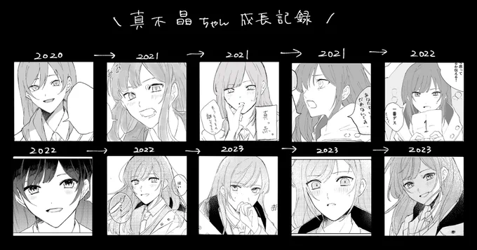 2020年から2023年までの晶ちゃん成長記録〜〜 