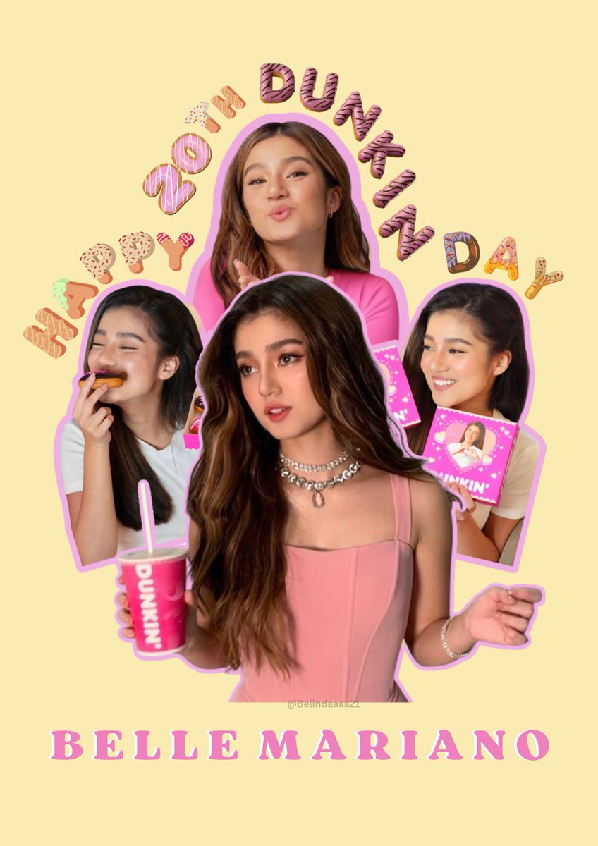 Happy 20th Dunkin’ Day! 🥳

#20thDunkinPHDay
#BelleMariano