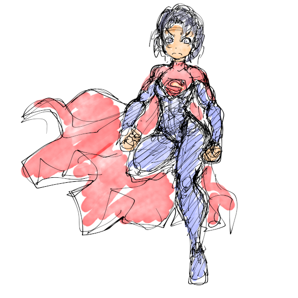 「2023-06-16 #一日一絵」|ふゆ(ドとレとミとキュとゴとヱの音が出ない)のイラスト