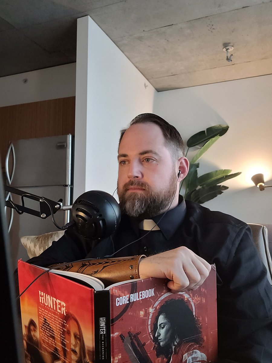 Playing Arthur for Hunter: Wayfarer Season 2 Episode 3. Come watch! Watch HallowedHavenStudios with me on Twitch! twitch.tv/hallowedhavens…