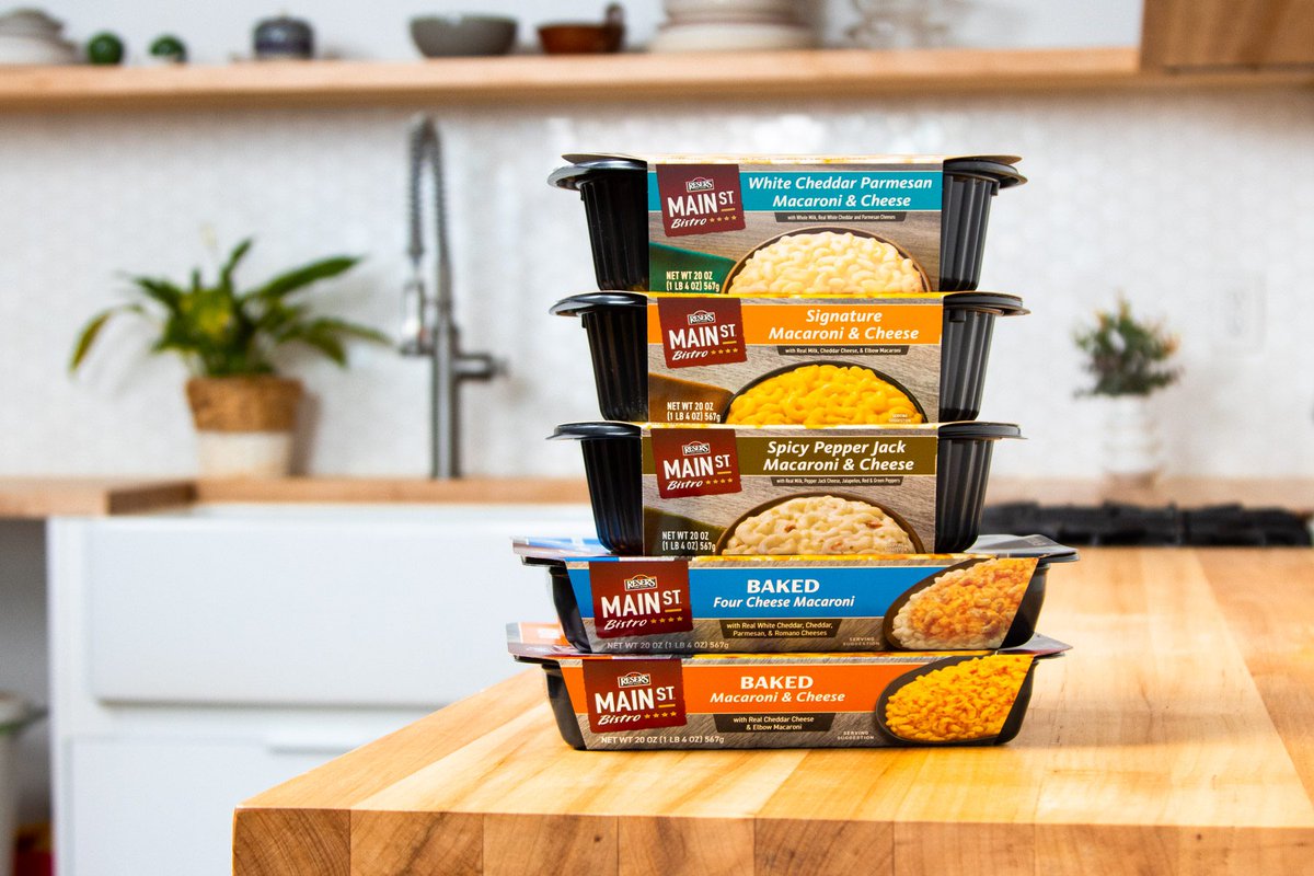 FreeStuff2Win's tweet image. #Contest:  From @Resers, enter by 7/14 for a chance to win a case of Main St. Bistro macaroni &amp;amp; cheese each month for a year! Three winners.  

swee.ps/UXzzSB_FoIma