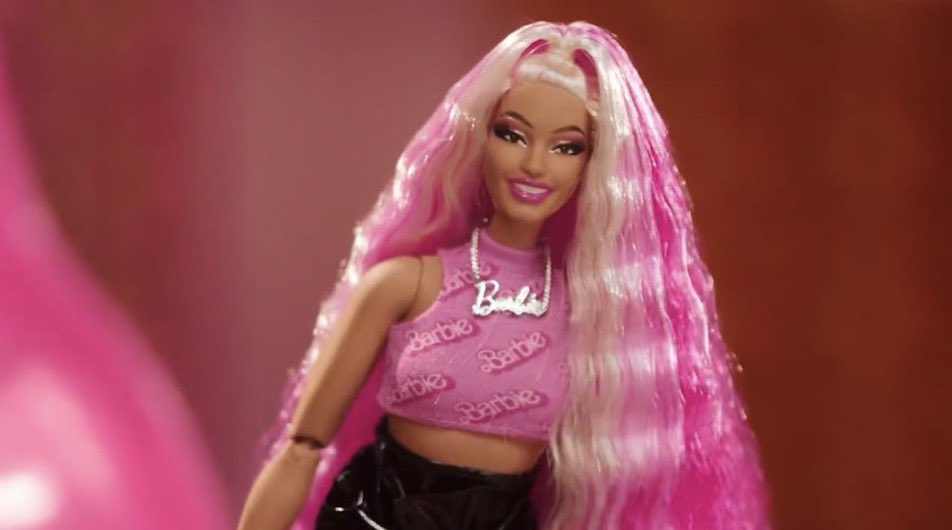 mattel knows who the real barbie is..