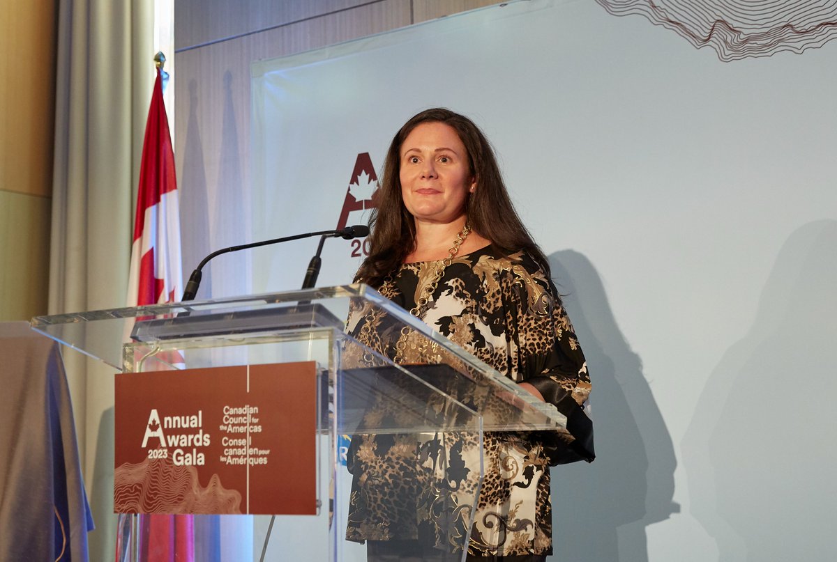 Ceremonies were led by the night's MC, CCA President @knfrankel with presenters CCA Director @scottbrison and CCA VP Marta Blackwell