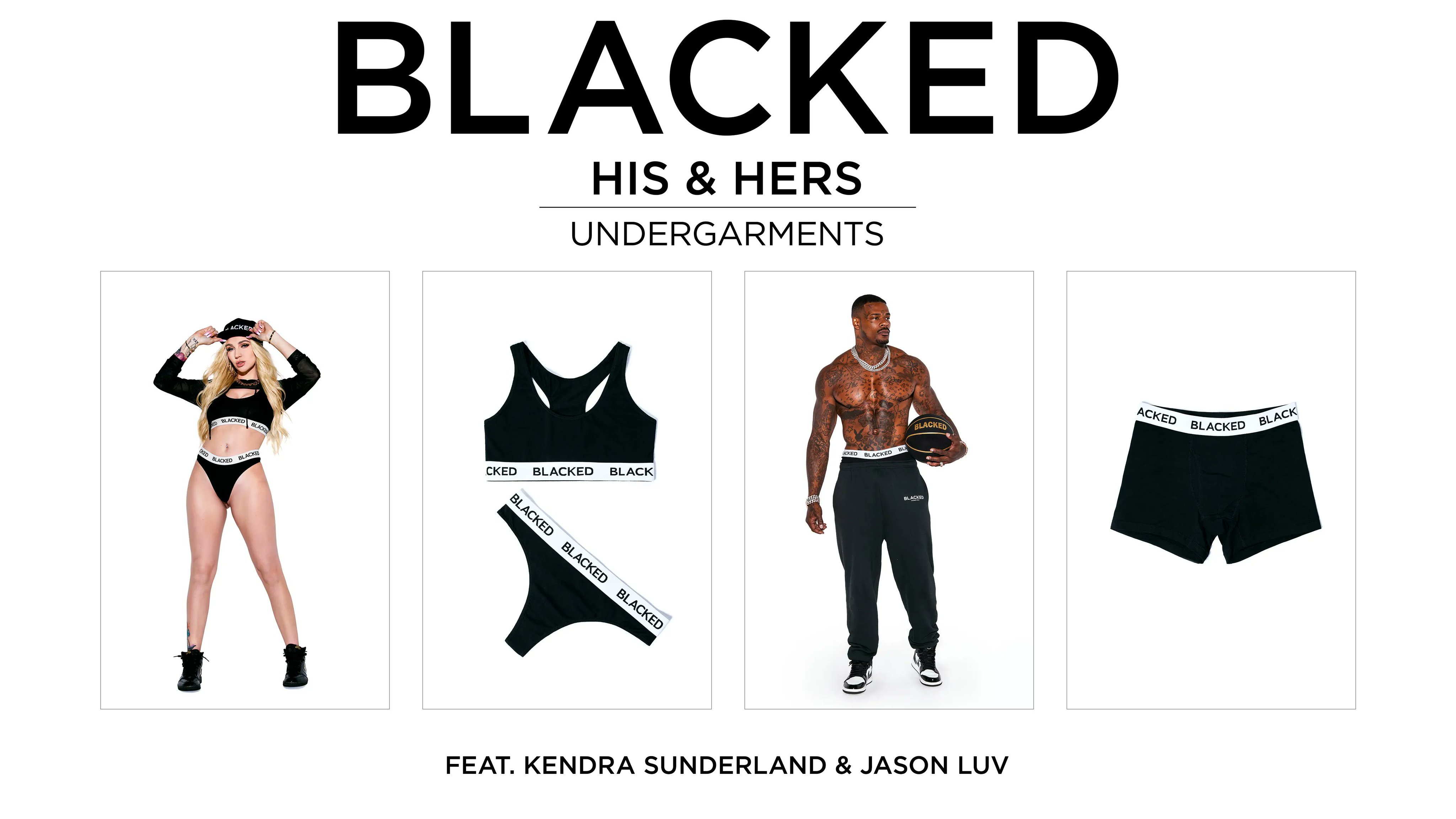 BLACKED on X: Our BLACKED His & Hers Collection just dropped and they're  selling fast! 🔥 Pick up your Bra, Panty or Briefs now at    / X