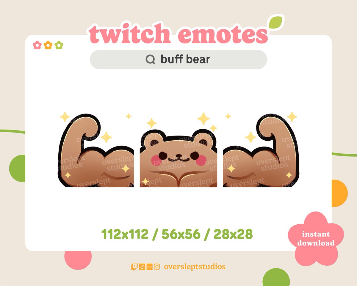oversleptstudio's tweet photo. I may have went a little overboard 🤣 

#TwitchStreamers #twitchemotes #twitchemoteartist https://t.co/tpQhTqOBcQ