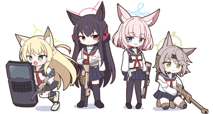 FOX小隊実装はよ #ブルアカ