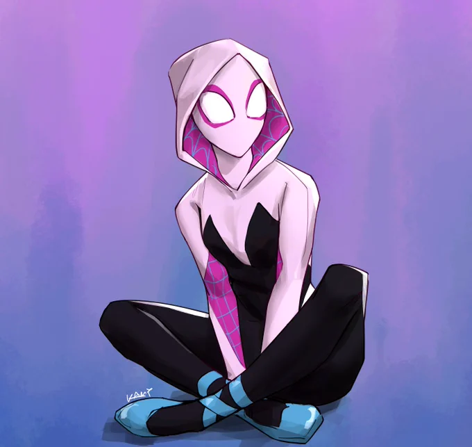 lil Gwen doodle #SpiderVerse