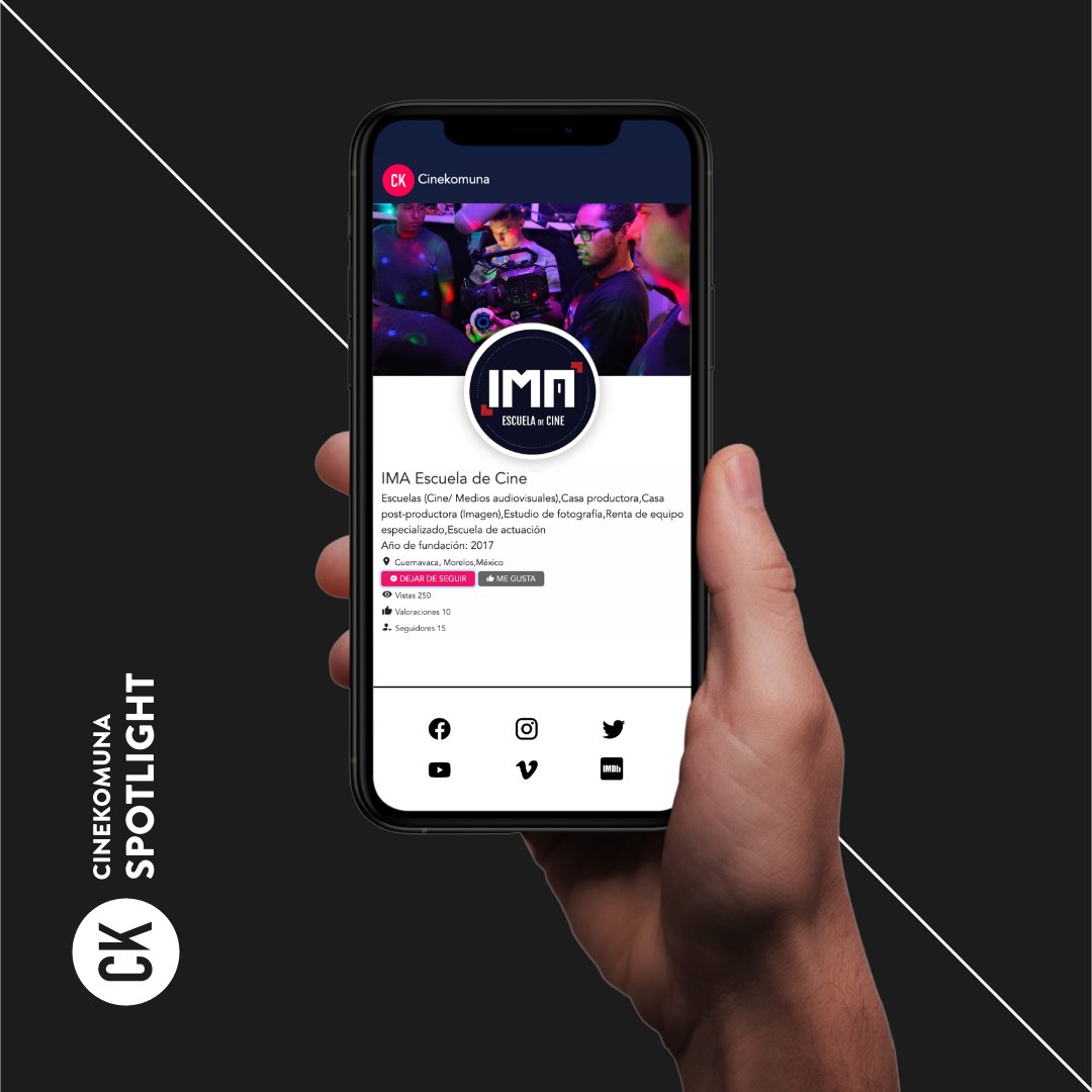 En el estado de Morelos, IMA Cuerna  nace como un semillero educativo de nuevas voces y talento.  Para esta entrada de blog, CK tuvo el enorme gusto de platicar con Shandor Barcs y Luz María Cardenal, fundadores de IMA Cuerna. 

blog.cinekomuna.com/ima-cuerna/