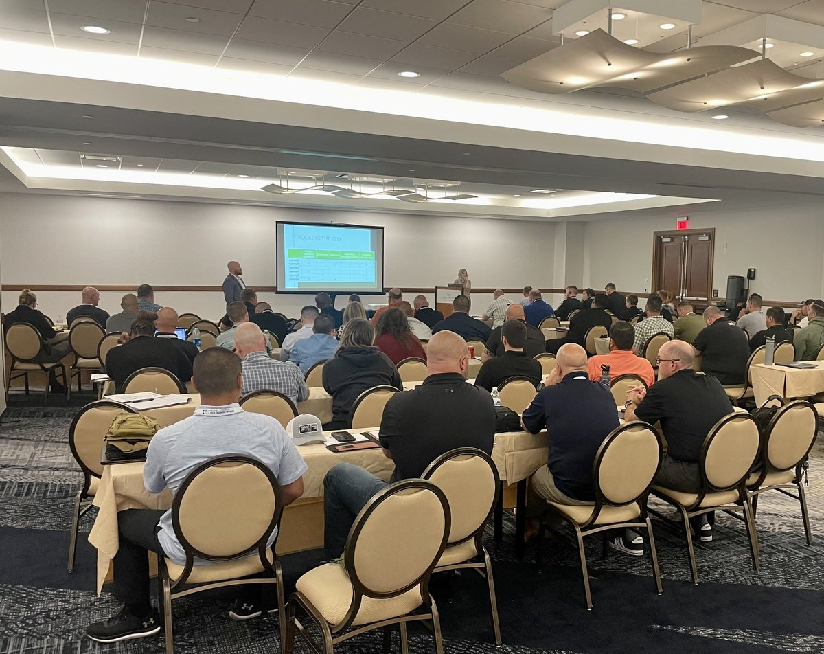 KPD224's tweet photo. Attended the National Field Training Officer Conference in Phoenix, AZ. Great opportunity to network and build upon our own FTO program. From Ukraine to Canada, to all over the country, we all face the same challenges in training new officers. 🇺🇸 🇺🇦 🇨🇦@NAFTOUSA @BluetoGold @nextgenfto
