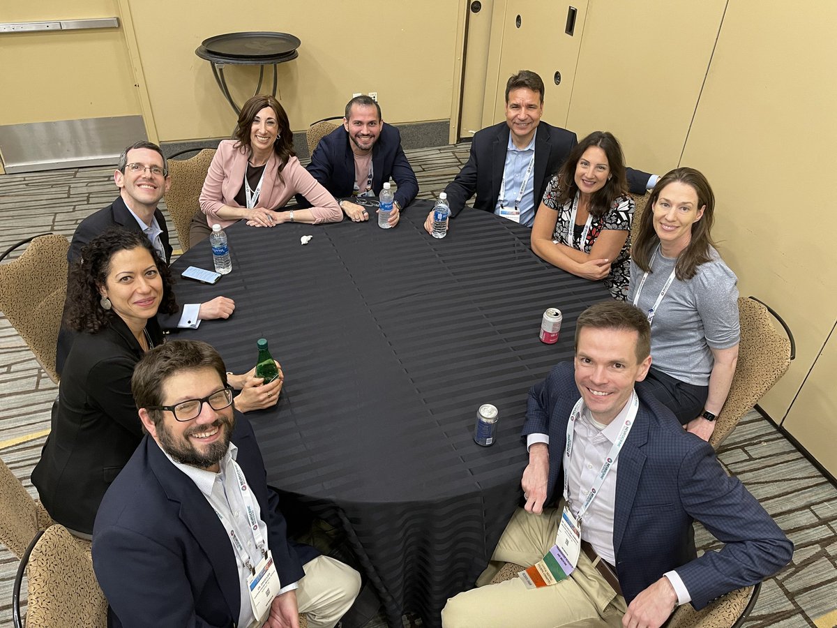 SaraLubitz's tweet photo. Thrilled to join these amazing program directors to serve on APDEM council and having a great time at #ENDO2023 https://t.co/EJkVzgL1cI