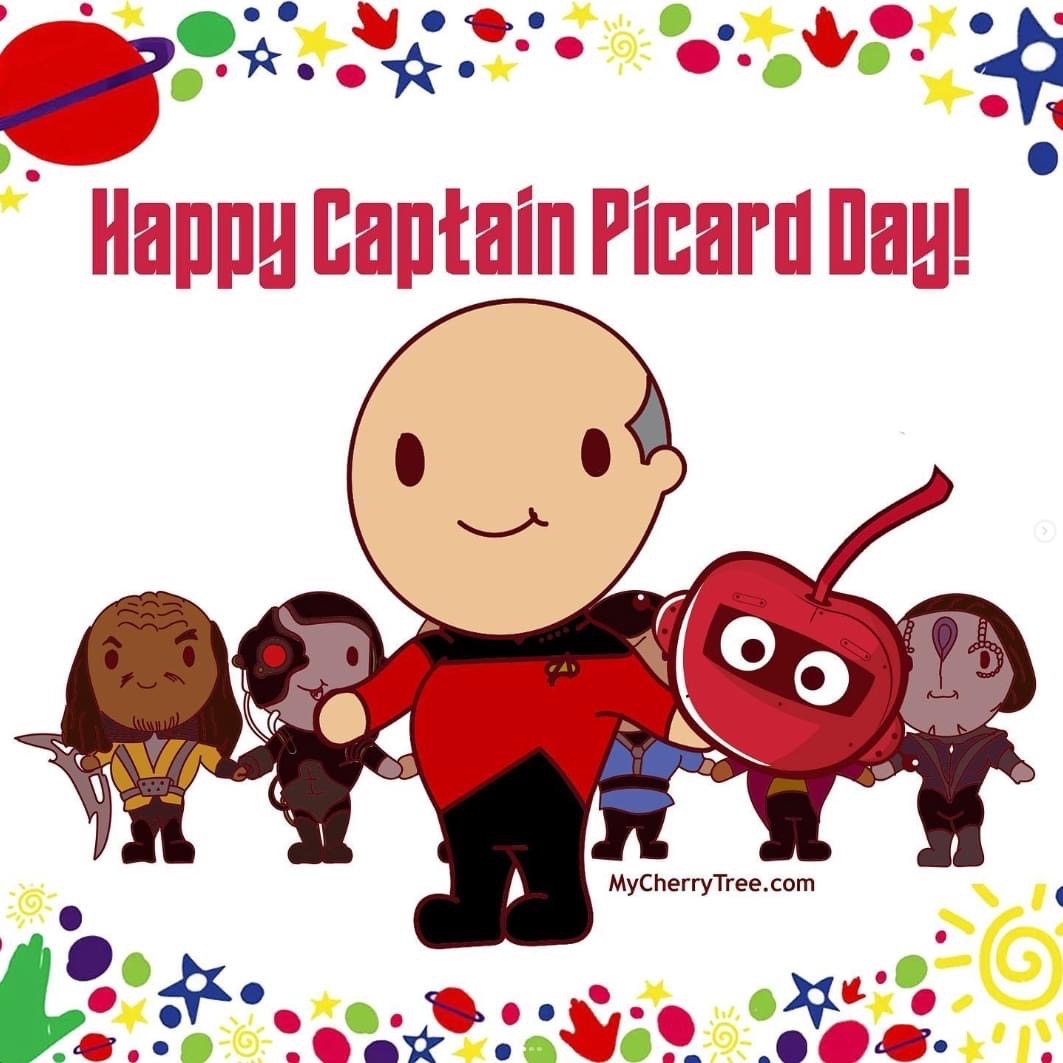 Happy Captain Picard Day, Cherries!
