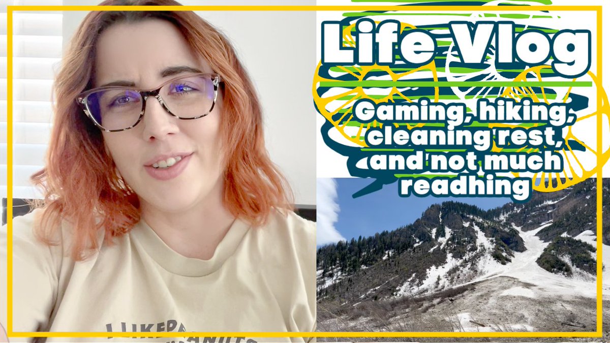 A subpar life vlog: 
🏮🍋🏮🍋🏮🍋🏮🍋
Long Weekend Life Vlog // Hiking, gaming, and not a lot of reading
youtu.be/1C002rmPFTk