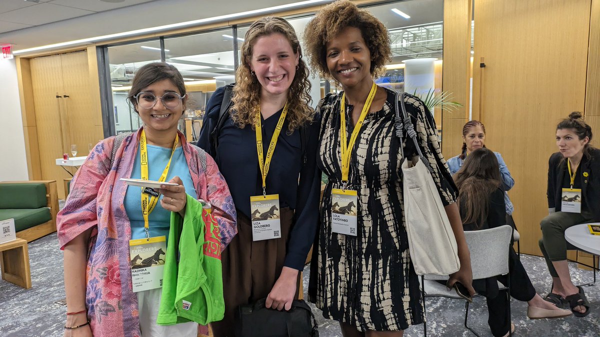 Dr. Radhika Bhargava (@radb06) on Twitter photo Hi #mangrove #geospatial and <a href="/NASA/">NASA</a> <a href="/InsideNatGeo/">National Geographic Society</a> <a href="/geospatialwomen/">Women+ in Geospatial</a> <a href="/LadiesOfLandsat/">Ladies of Landsat</a> from three amazing mangrove and geospatial scientists and #natgeoexplorer reconnecting at #NatGeoFest
<a href="/EarthToLola/">Dr. Lola Fatoyinbo</a> #lisagoldberg Hi #mangrove #geospatial and <a href="/NASA/">NASA</a> <a href="/InsideNatGeo/">National Geographic Society</a> <a href="/geospatialwomen/">Women+ in Geospatial</a> <a href="/LadiesOfLandsat/">Ladies of Landsat</a> from three amazing mangrove and geospatial scientists and #natgeoexplorer reconnecting at #NatGeoFest
<a href="/EarthToLola/">Dr. Lola Fatoyinbo</a> #lisagoldberg
