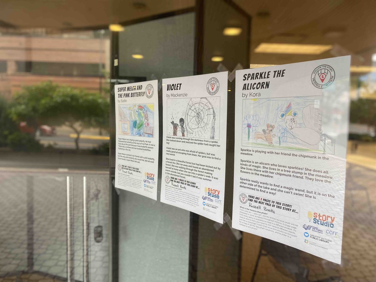 Get ready for a literary adventure! <a href="/storystudioca/">StoryStudio</a>'s StoryPath is taking place now. Until June 24, stories written by local youth are displayed in store windows. Enjoy the entire story as you travel from stop to stop. 

Three fantastic stories begin at our Central Branch.