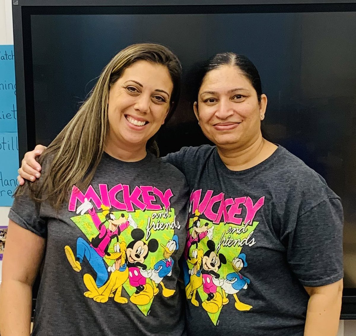 Wearing our favorite characters on Disney Day✨#MickeyMouseClub #Toinfinityandbeyond #LetItGo #LiloandStitch  @PS66JKO