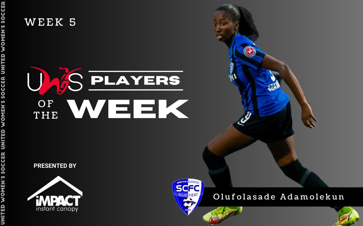 United Women's Soccer (UWS) (@uwssoccer) on Twitter photo UWS Week ❺ Awards
Presented by <a href="/ImpactCanopy/">Impact Canopy</a>
Read Article: uwssoccer.com/uws-week-5-awa… UWS Week ❺ Awards
Presented by <a href="/ImpactCanopy/">Impact Canopy</a>
Read Article: uwssoccer.com/uws-week-5-awa…
