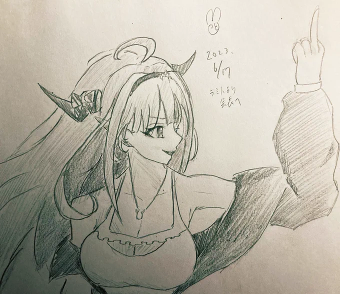 #桐生ココ生誕祭2023 急ぎ足ですが描いてみました